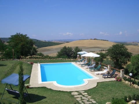 Natural landscape, Garden, Pool view, Swimming pool, sunbed