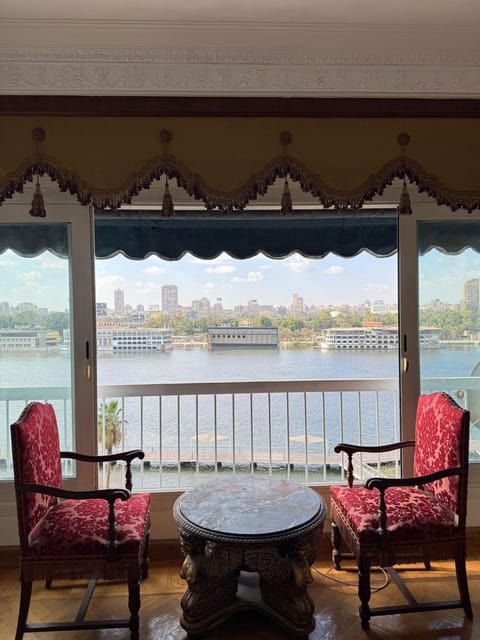 View (from property/room), Balcony/Terrace, Seating area, River view