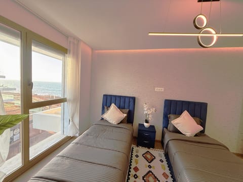 View (from property/room), Photo of the whole room, Bedroom, Sea view, Sea view