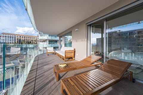 Balcony/Terrace, Seating area, sunbed