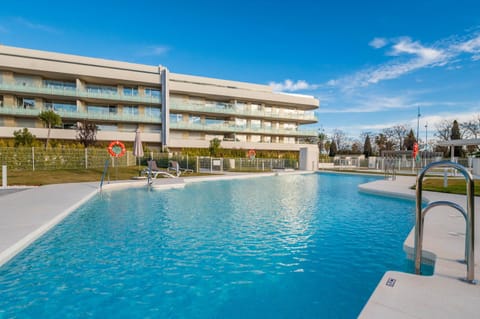 Property building, Pool view, Swimming pool