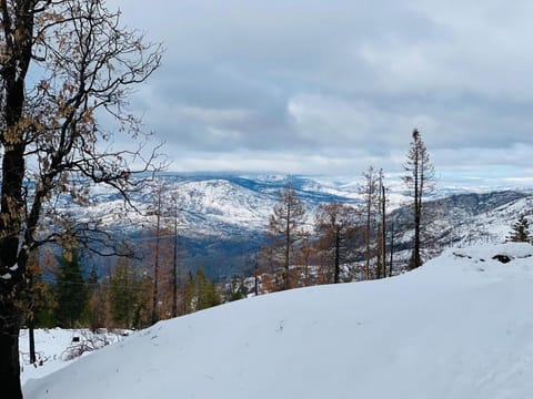 Day, Natural landscape, Winter, Mountain view