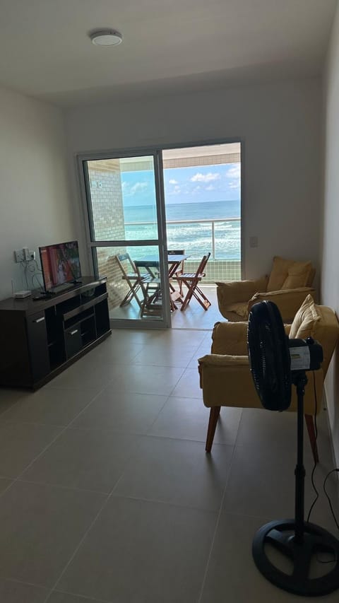 Apartamento Novo Frente ao Mar Com piscina no Centro de Itanhaém Apartment in Itanhaém