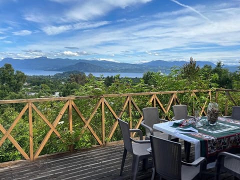 Natural landscape, Balcony/Terrace, Lake view