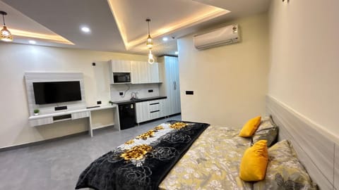 Gaur Studio by Dream Holiday Studio #Pari #EXPO # GaurCity # CPHI Apartment in Noida