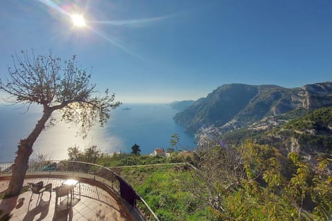 Natural landscape, Mountain view, Sea view