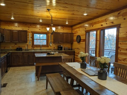 Kitchen or kitchenette, Dining area