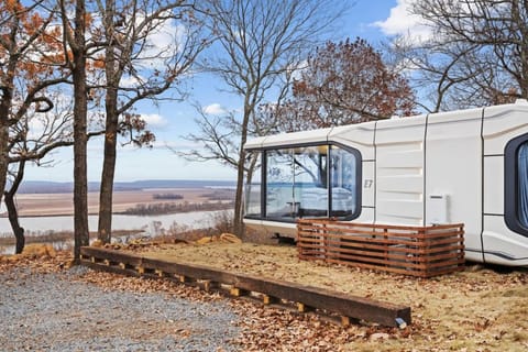 Paradise Point on Arkansas River Pod with Fire Pit House in Muskogee