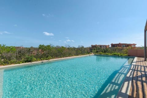 Villa Colmex brand New Condo 2 Pools 24h Securityll Apartment in Tulum