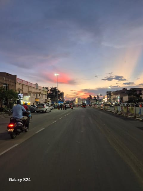 Natural landscape, City view, Street view, Sunrise