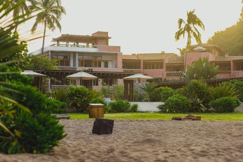 Property building, Garden view