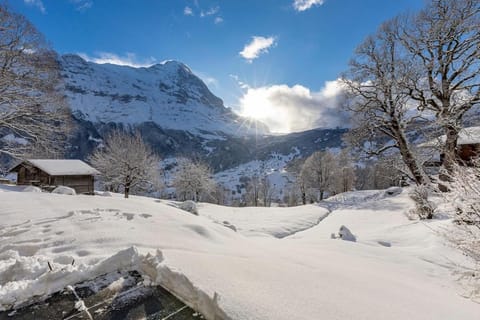 Nearby landmark, Natural landscape, Winter, Mountain view