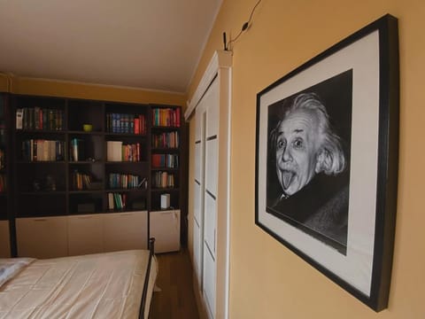 Bed, Library, Photo of the whole room, Bedroom