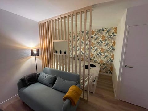 Appartement cosy avec jardin vue et accès à 30m de la mer Wohnung in Bernières-sur-Mer