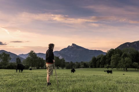 Day, People, Natural landscape, Mountain view