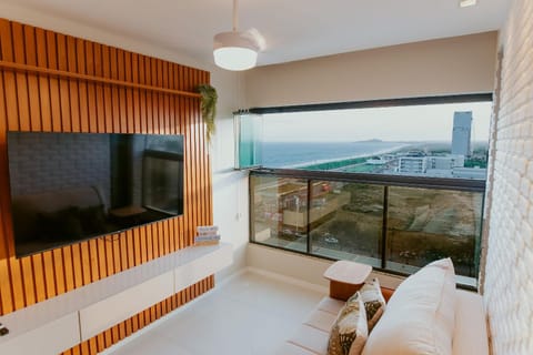 View (from property/room), Living room, Sea view