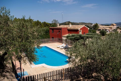 Property building, Living room, Swimming pool