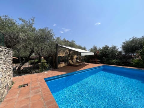 Pool view, sunbed
