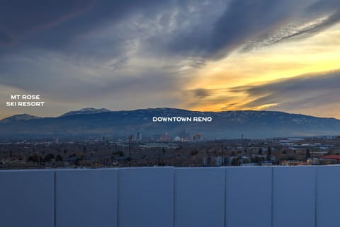 Natural landscape, City view, Mountain view, Sunset