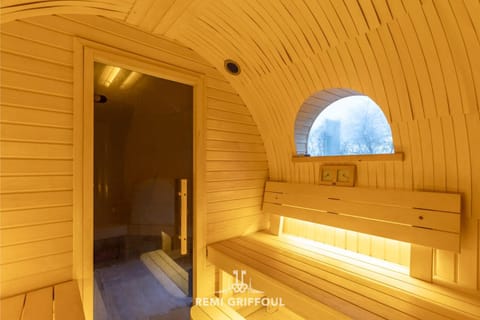 Le refuge Balte 4 - Nordic Spa with Wood Fire - Unique Experience House in Normandy