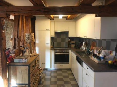 Coffee/tea facilities, Kitchen or kitchenette, oven