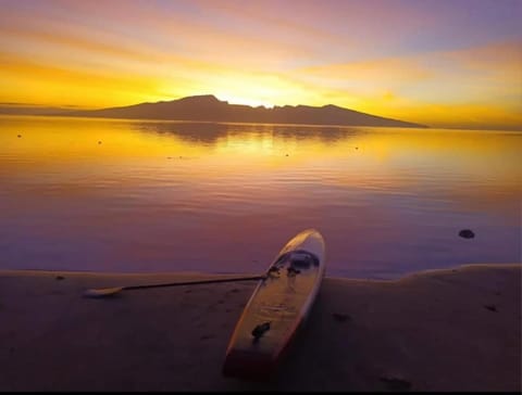 Natural landscape, Beach, Sea view, Sunrise