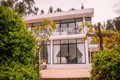 Property building, Garden view