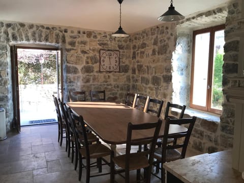 Dining area