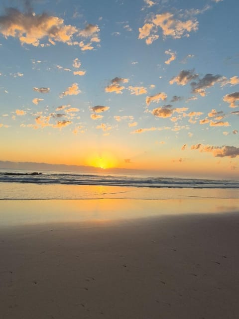 Nearby landmark, Beach, Sunset