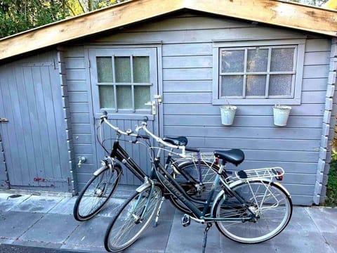 Unique chalet in the Veluwe with air conditioning Chalet in Putten