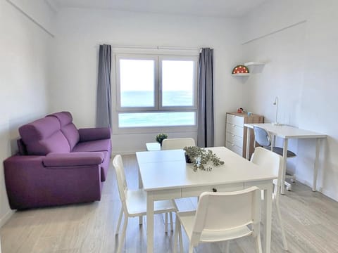 Living room, Seating area, Dining area, Sea view