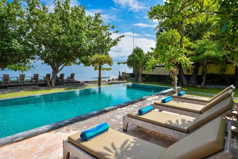 Garden, Garden, Balcony/Terrace, Seating area, Beach, Beach, Garden view, Sea view, Swimming pool, Swimming pool