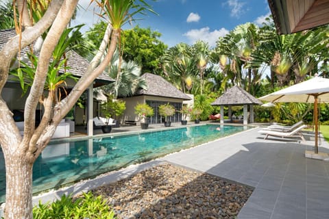 Property building, Day, Garden, Swimming pool, Swimming pool, sunbed