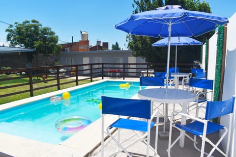 Patio, Day, Pool view, Swimming pool, sunbed