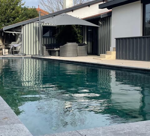 Property building, Pool view, Swimming pool