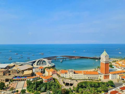 Natural landscape, Bird's eye view, City view, Sea view