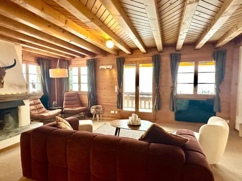 Chalet Bliss spacious six bedrooms and breathtaking views Chalet in Fribourg, Switzerland