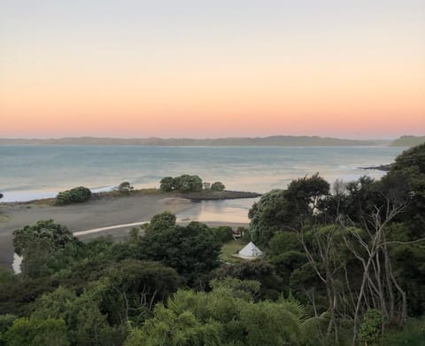 Natural landscape, Beach, Sea view, Sunset