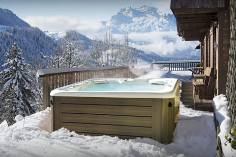 Day, Natural landscape, Winter, Hot Tub, Mountain view, Area and facilities