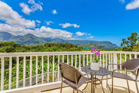 Boho Paradise, Mountain and Ocean Views, Private Pool, AC, Beach Gear House in Princeville