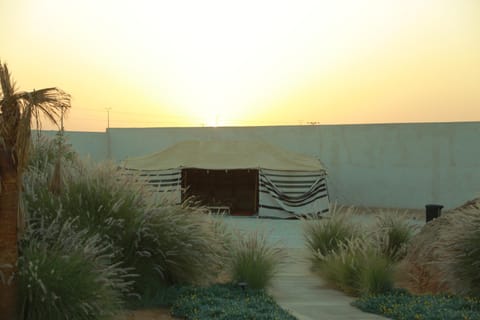 Property building, Garden view