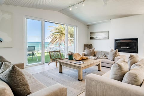 Living room, Seating area, Sea view