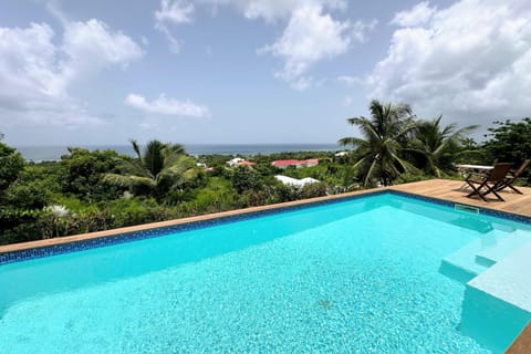 Natural landscape, Pool view, Sea view, Swimming pool, sunbed