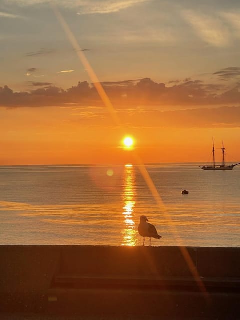 Sea view, Sunset