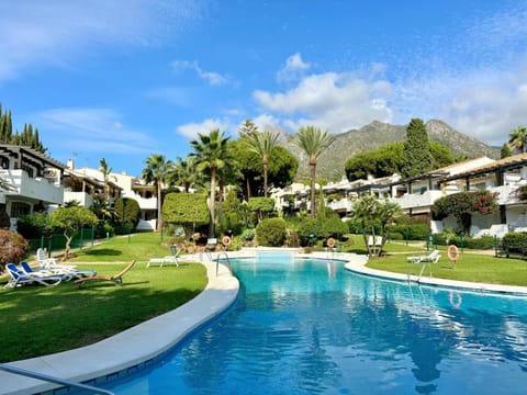Natural landscape, Mountain view, Pool view, Swimming pool