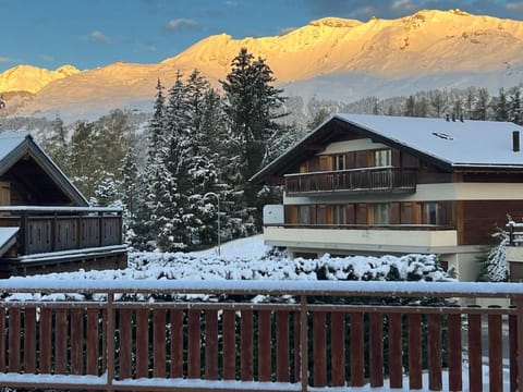 Natural landscape, Winter, Mountain view