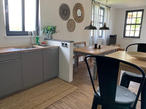 Kitchen or kitchenette, Dining area