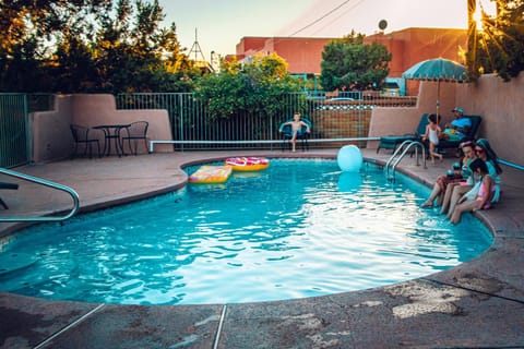 Day, People, Pool view, Swimming pool, children, group of guests, sunbed