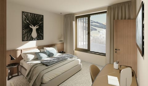Bed, Photo of the whole room, Bedroom