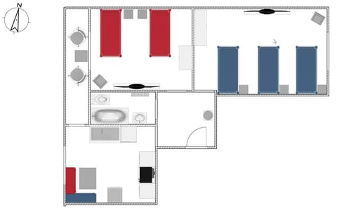 homes of ruhr - Monteurwohnung Hafenkiez Apartment in Duisburg